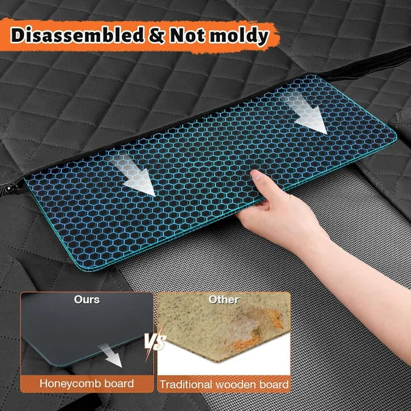 Ultimate Hard Bottom Dog Car Seat Cover – Fits All Vehicles!